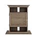 Ollie & Hutch Flipper 10/20 Gallon Aquarium Stand, Rustic Oak