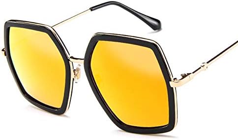 YaMiFan Square Sunglasses Women Designer Vintage Retro Big Frame Sunglasses Female Shades