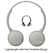 JVC Flats Wireless On Ear Headphones, Light Weight, 11 Hours Long Battery Life – HAS20BTH (Gray)thumb 2
