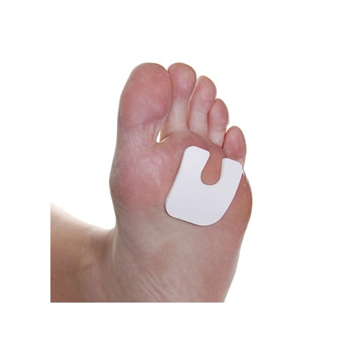 Dr. Jills Wide Felt 1/4 Thickness U-shaped Callus Pads (Pack 10)
