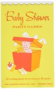 Amazon Com Forum Novelties 50929 Baby Shower Game Book Yellow Amazon Com Forum Novelties 50929 Baby Shower Game Book Yellow