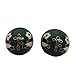 THY ARTS Baoding Balls Chinese Health Massage Exercise Stress Balls - Green Panda #2