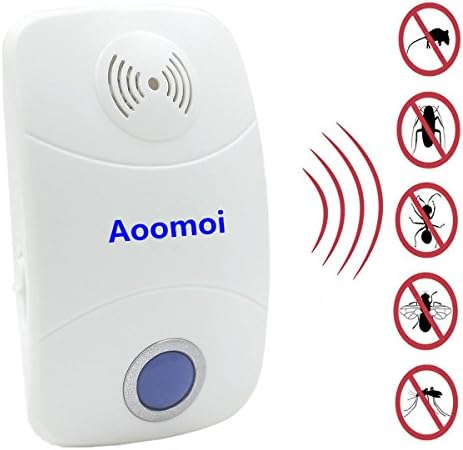 Pest Control Ultrasonic Repeller- Electronic Plug In Pest Repellent- Pest Reject, Pest Solder Sentinel - Repels Mice, Rats, Roaches, Spiders, Insects,Non-toxic Environment-friendly, Humans & Pets Safe