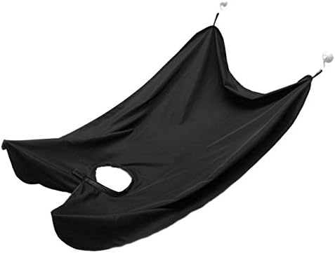 Beard Catcher Beard Bib Apron Beard Cape Bib And Beard Shaping Tool Beard Shaving Bib Professional Salon Hair Clippings Cape For Shaving,Black