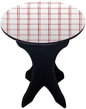 Enviro Kids Round Side Table Color: Red