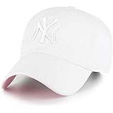 47 New York Yankees Primary Logo Ballpark Clean Up Dad Hat Baseball Cap - Multiple Colors
