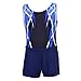 ZIZI Gymnastics Leotards for Boy One-piece Dancing Tumbling Practice Athletic Leotards 2-13Years