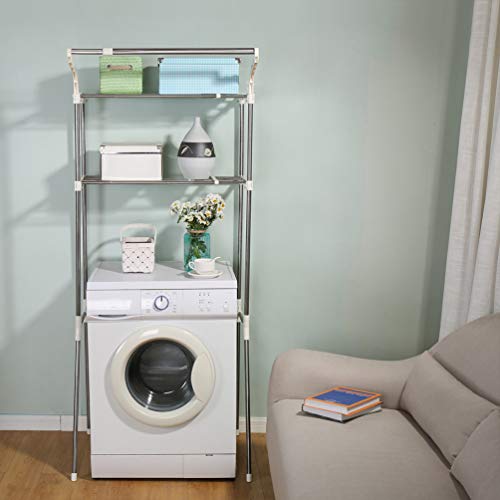 Hershii Over The Toilet Storage Shelf Bathroom Space Saving Organizer