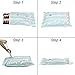 YOFIT Vacuum Storage Bags, Space Saver Bags with Free Travel Pump (6 pc Extra Large, 30
