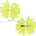 Set of 40 Colors Baby Girl Hair Bows For Toddlers Teens Kids Babies Children Boutique Grosgrain Hair Bow Clips