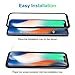 [4 Pack] QITAYO Screen Protector for iPhone X/iPhone Xs/iPhone 11 Pro (5.8 Inch), HD-Clear [Bubble-Free][Case Friendly] [Alignment Frame] Tempered Glass Screen Protector