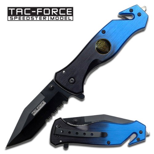 RITE EDGE - Police Model Assisted Open with Seatbelt Cutter and Glass-Breaker