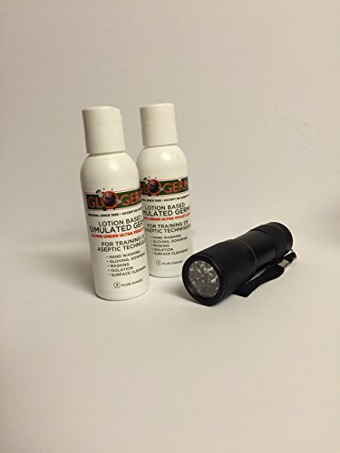 Glo Germ Mini Training Kit 4 with Portable Light