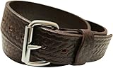 DTOM Buffalo Tough Concealed Carry CCW Leather Gun Belt - 14 Ounce 1.5 inch Width Premium Full Grain Buffalo Leather Belt - Handmade