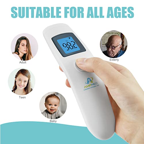 Amplim No Touch Forehead Thermometer NonContact Digital Infrared