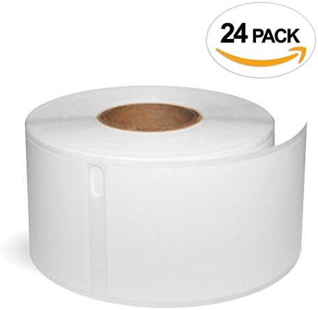 24 Rolls of SLP-2RLE Compatible Labels for SEIKO SmartLabel 1-4/10'' x 3-1/2'' (36mm x 89mm) by OFFICE LABELS