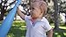 Sunflower Day 14 Inch Toddler Plastic Baseball Bat and Ball Set Assorted Colors