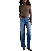 AG Womens Adria Low Rise Baggy Wide Leg