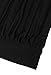 Timeson Womens Dress Shirts and Blouses for Work,Loose Sheer Long Sleeve Blouses for Women Business Casual Ladies Career Office Tops Professional Attire Trendy Dressy Peasant Black XXX-Large
