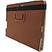 iGadgitz Brown 'Portfolio' PU Leather Case Cover for Asus Transformer Pad & Keyboard Dock TF700 TF700T TF700KL Infinity 10.1