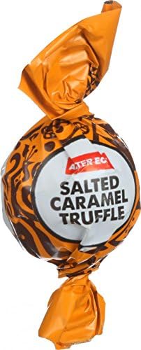 Alter Eco Americas Organic Truffles - Salted Caramel - .42 oz - Case of 60 - 95%+ Organic - Gluten Free - Dairy Free - Yeast Free - Wheat Free -
