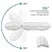 Jhua Non Slip Bath Pillow, Waterproof Spa Bathtub Pillow Mat with 7 Strong Suction Cups for Any Size Tub Comfort Bath Pillow for Neck Rest Back Support (14.6x11.4x2 in) (White)