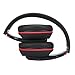 White Label AncStudio Bluetooth 4.0 Stereo Wireless Noise Cancelling 3.5mm Audio Input Headphones with Built in Mic - Black