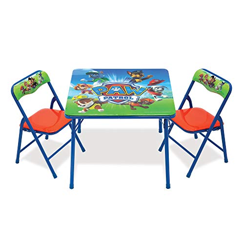 paw patrol folding table