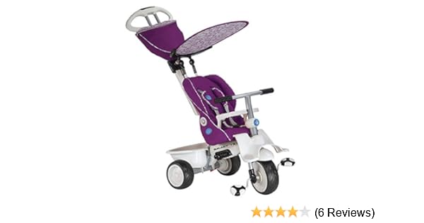 smart trike purple and white