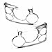 Sizver Chrome Headlight cover For 2006-2009 Range Rover HSE