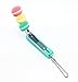 yueton Cute Lovely Macarons Nail Scissors Nail Clippers with Ball Chain