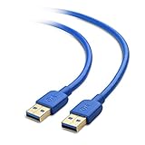Cable Matters USB 3.0 Cable (USB to USB Cable Male to Male) in Blue 15 Feet