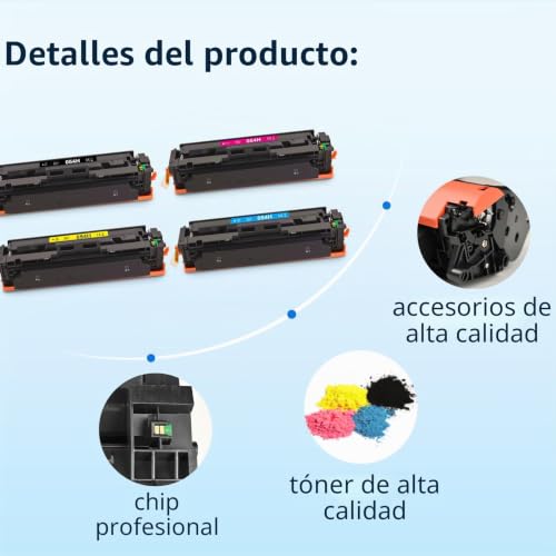 myCartridge CRG-054H 054H Toner Compatible for Canon 054 054H for Canon i-SENSYS MF641CW MF643CDW MF645CX(Black/Cyan/Yellow/Magenta)