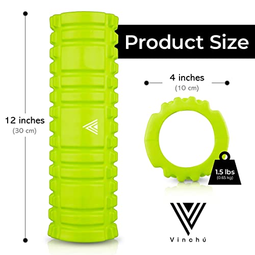 The Vinchu Foam Roller Deep Tissue Massage Muscle Roller and
