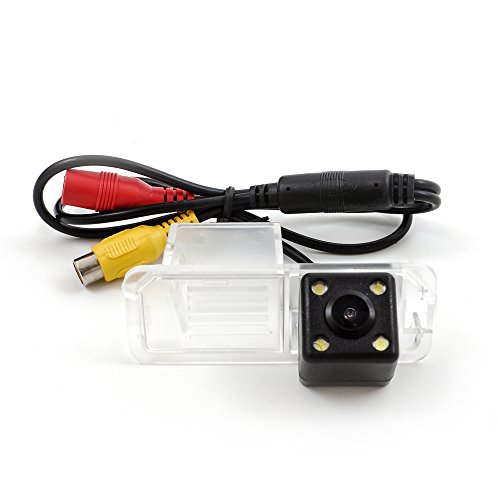 CCD Track Car Rear View Camera for Volkswagen Golf 6 2010-2011 & Polo Hatchback 2011 & Magotan 2012 & Passat & CC Parking Assistance Backup Camera High Definition Track Line Night Vision LED Light