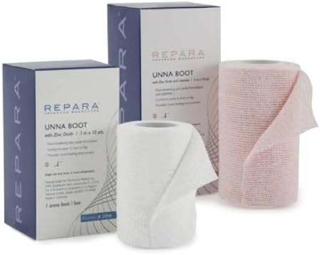 REPARA Unna Boot Dressing with Calamine Compression Wrap 4" x 10yds (Each), 2069