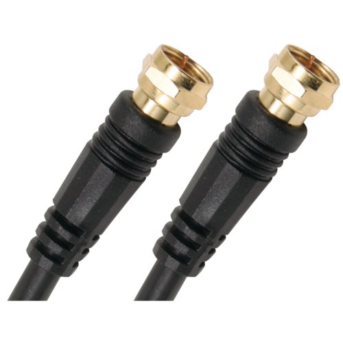 Click Here to See More Images GE 23304 RG6 Coaxial Cable with F Plugs Each End (6 Feet)