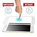 Mimoday for iPhone 7 Plus Screen Protector Tempered Glass Edge to Edge Film Clear Glass Screen Cover with Easy Installation Frame White (2 Pack)