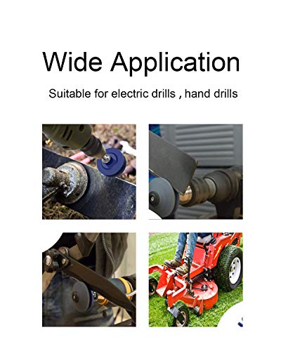 S SATC Lawn Mower Blade Sharpener 4 Pack Lawnmower Blade Sharpener Lawnmower Blade Sharpener Attachment