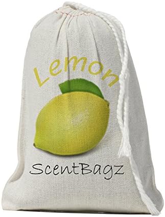 Scentbagz Multi-Purpose Powerful Air Freshener, Lemon, 4X6 in.