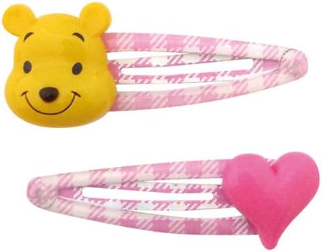 Amazon スリーピン パッチン留め ピンク ハート プーさん くまのプーさん ディズニー バッジ おもちゃ