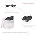 Wanapure Bra Wash Bag, Mesh Laundry Bag with Zipper for Lingerie, Delicates, Intimates, Panties, Lace, Underwear, Socks, Tights, Stocking, Washing Machine (Pink & Purple, 5 Pack (3 Regular & 2 Large))