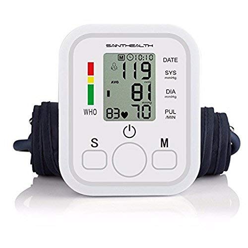 PowMax WW-39 Upper Arm Digital Blood Pressure Monitor (White) â€¦