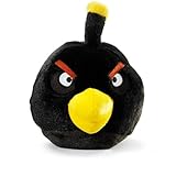 Angry Birds Plush 8-Inch Black Bird with Sound