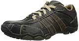 Skechers USA Men's Diameter Vassell Oxford,Black/Tan,10.5 M US