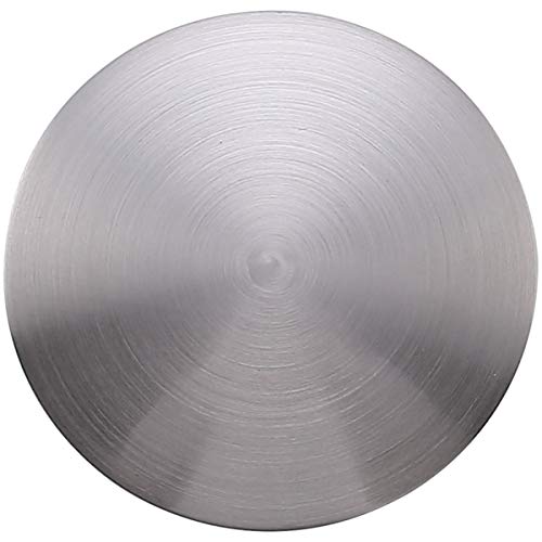 RANDOM Brass Contemporary Round Bottle P-Trap 1 1/4,Basin Sink Waste Drain P-TRAP Kit. (Pop Up Drain Brushed Nickel)