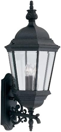 Designers Fountain 2952-BK Value Collection Wall Lanterns, Black