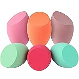 Angeltyr 5 Pieces   Sponge for Powder, Concealer and Foundation Applicator - Latex Free Hypoallergenic - Many Kinds of Colors
