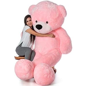 VEERA SOFT TOYS 2019 Teddy Bear Soft Toy (3 Feet, Pink)