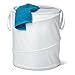 Honey-Can-Do HMP-01128 Large Nylon pop Open Hamper, White